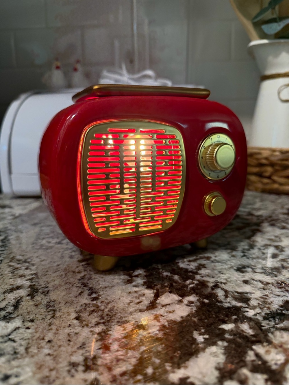 Better Homes And Gardens Red Retro Wax Warmer